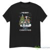 Los Angeles Dodgers Snoopy Family Christmas Shirt Holiday Gift - G500 Men’s Classic T-Shirt