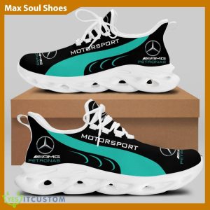 MAMG Motorsport Racing Car Running Sneakers Icon Max Soul Shoes For Men And Women - MAMG Motorsport Chunky Sneakers White Black Max Soul Shoes For Men And Women Photo 2