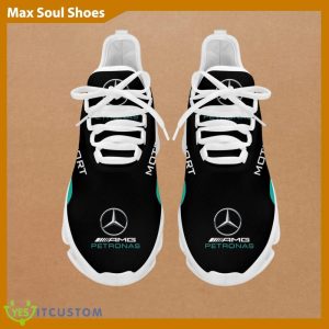 MAMG Motorsport Racing Car Running Sneakers Icon Max Soul Shoes For Men And Women - MAMG Motorsport Chunky Sneakers White Black Max Soul Shoes For Men And Women Photo 3