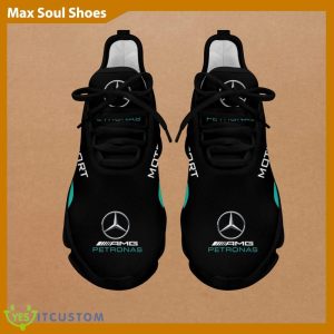 MAMG Motorsport Racing Car Running Sneakers Icon Max Soul Shoes For Men And Women - MAMG Motorsport Chunky Sneakers White Black Max Soul Shoes For Men And Women Photo 4