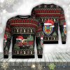 Massachusetts Boston EMS Christmas Ugly Sweater Christmas Season Gift 3D Sweater Black Red Product Photo 1