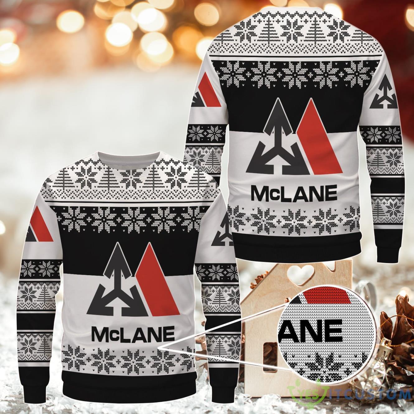 McLane Ugly Christmas Sweater Uniform 3 McLane Ugly Christmas Sweater Uniform Product Photo 1