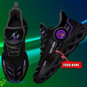 Melbourne Storm Custom Name NRL Max Soul Shoes Best Gift Product Photo 2