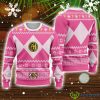 Merry Christmas Unisex Ugly Christmas Sweater Christmas Gifts Unisex Pink Power Ranger Sweater Product Photo 1
