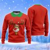 Merry Christmas Unisex Ugly Sweater In Red Pattern Product Photo 1