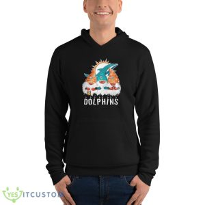 Miami Dolphins Gnomies Christmas Limited Edition T Shirt, Christmas Sweatshirt - 3719 Unisex Fleece Pullover Hoodie