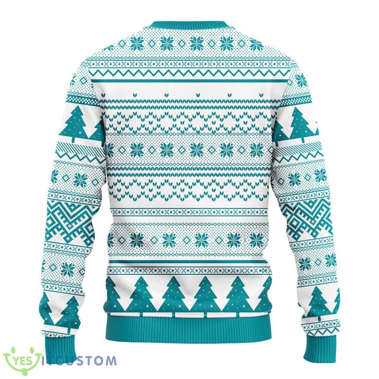 Miami Dolphins Grateful Dead Ugly Christmas Fleece Sweater 6 Miami Dolphins Grateful Dead Ugly Christmas Fleece Sweater Product Photo 2