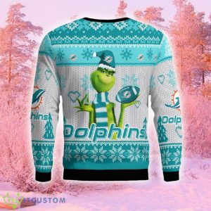 Miami Dolphins The Grinch Funny Ugly Christmas Sweater Gift For Men And Women Gift Holidays 3 Miami Dolphins The Grinch Funny Ugly Christmas Sweater Gift For Men And Women Gift Holidays - Miami Dolphins The Grinch Christmas AOP Ugly Sweater_3