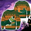 Miami Hurricanes NCAA Grinch Hug Logo Ugly Christmas Sweater Special Christmas Gift For Fans Product Photo 1