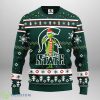 Michigan State Spartans Funny Grinch Christmas Ugly Sweater Product Photo 1