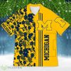 Michigan Wolverines American Sports Team Flower Beach Tree Hawaii Shirt Summer Gift For Fans Product Photo 1