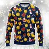 Michigan Wolverines Santa Claus Snowman Christmas Ugly Sweater 3D Christmas Xmas Sweater Product Photo 1