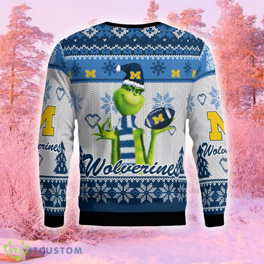 Michigan Wolverines The Grinch Funny Ugly Christmas Sweater Gift For Men And Women Gift Holidays 6 Michigan Wolverines The Grinch Funny Ugly Christmas Sweater Gift For Men And Women Gift Holidays - Michigan Wolverines The Grinch Christmas AOP Ugly Sweater_3