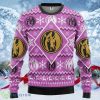 Mighty Morphin Power Ranger Pink Womens Ugly Christmas Sweater A Luxurious Gift For Loved Ones Product Photo 1
