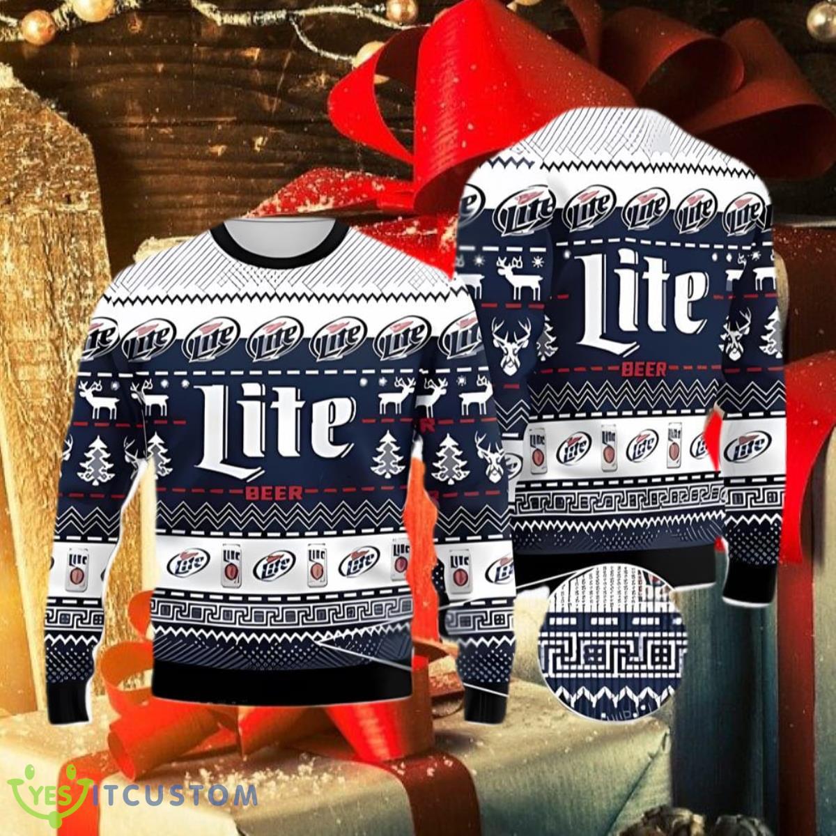 Miller Lite Ugly Sweater Nice Gift For Everyone 3 Miller Lite Ugly Sweater Nice Gift For Everyone Product Photo 1
