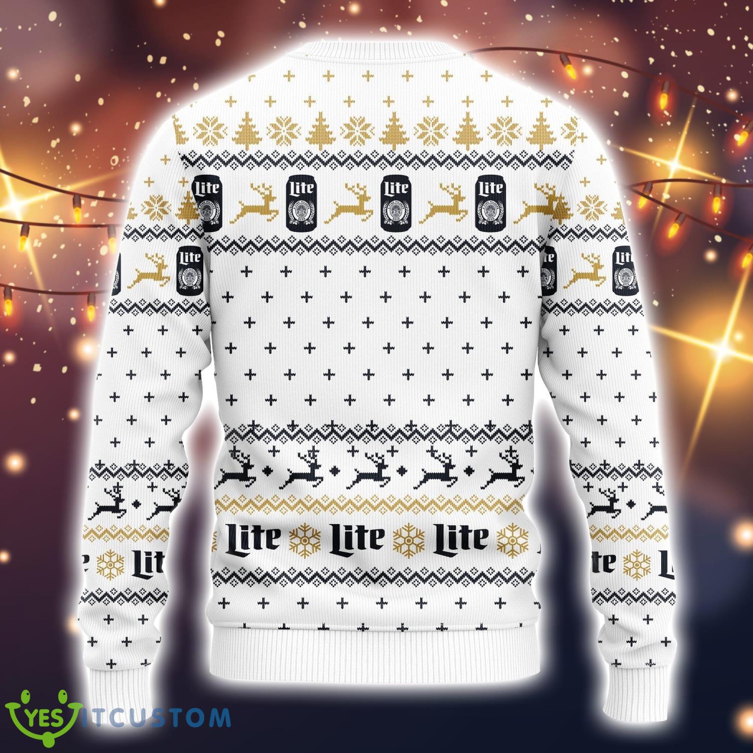 Miller Lite V5 Ugly Christmas Sweater Amazing Gift Family Christmas Gift 6 Miller Lite V5 Ugly Christmas Sweater Amazing Gift Family Christmas Gift Product Photo 2