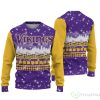 Minnesota Vikings Christmas Forest Hot Trending Ugly Sweater For Fans Product Photo 1
