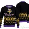 Minnesota Vikings Christmas Pattern Hot Trending Ugly Sweater For Fans Product Photo 1