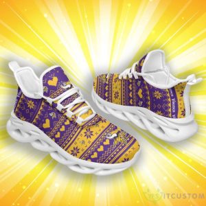 Minnesota Vikings Christmas Patterns Max Soul Shoes 6 Minnesota Vikings Christmas Patterns Max Soul Shoes Product Photo 3