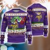 Minnesota Vikings NFL Grinch Hand Funny Christmas Gift Ugly Christmas Sweater Product Photo 1