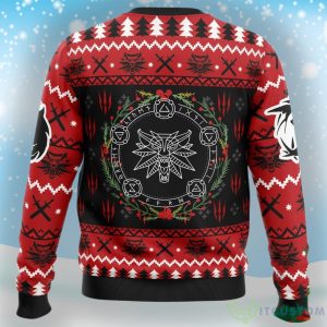 Monster The Witcher Casual Ugly Christmas Sweater 3 Monster The Witcher Casual Ugly Christmas Sweater Product Photo 2