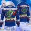 NCAA Florida Gators Logo Hand Grinch Ugly Christmas 3D Sweater - NCAA Florida Gators Logo Hand Grinch Ugly Christmas 3D Sweater