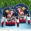 New England Patriots Christmas Funny DJ Santa 3D Ugly Christmas Sweater Gift Product Photo 1