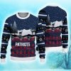 New England Patriots Christmas Reindeers Pattern Limited Edition Ugly Sweater Product Photo 1