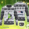 New England Patriots Grinch Shitter's Full Toilet Ugly Xmas Grey Sweater - New England Patriots Grinch Shitter's Full Toilet Ugly Xmas Grey Sweater