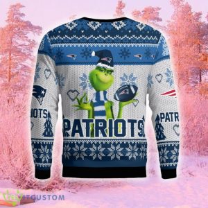 New England Patriots The Grinch Funny Ugly Christmas Sweater Gift For Men And Women Gift Holidays 3 New England Patriots The Grinch Funny Ugly Christmas Sweater Gift For Men And Women Gift Holidays - New England Patriots The Grinch Christmas AOP Ugly Sweater_3