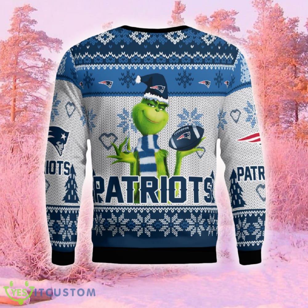 New England Patriots The Grinch Funny Ugly Christmas Sweater Gift For Men And Women Gift Holidays 6 New England Patriots The Grinch Funny Ugly Christmas Sweater Gift For Men And Women Gift Holidays - New England Patriots The Grinch Christmas AOP Ugly Sweater_3