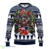 New England Patriots Tree Ugly Christmas Fleece Sweater Product Photo 1