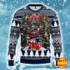 New England Patriots Ugly Christmas Sweater Tree Christmas Product Photo 1