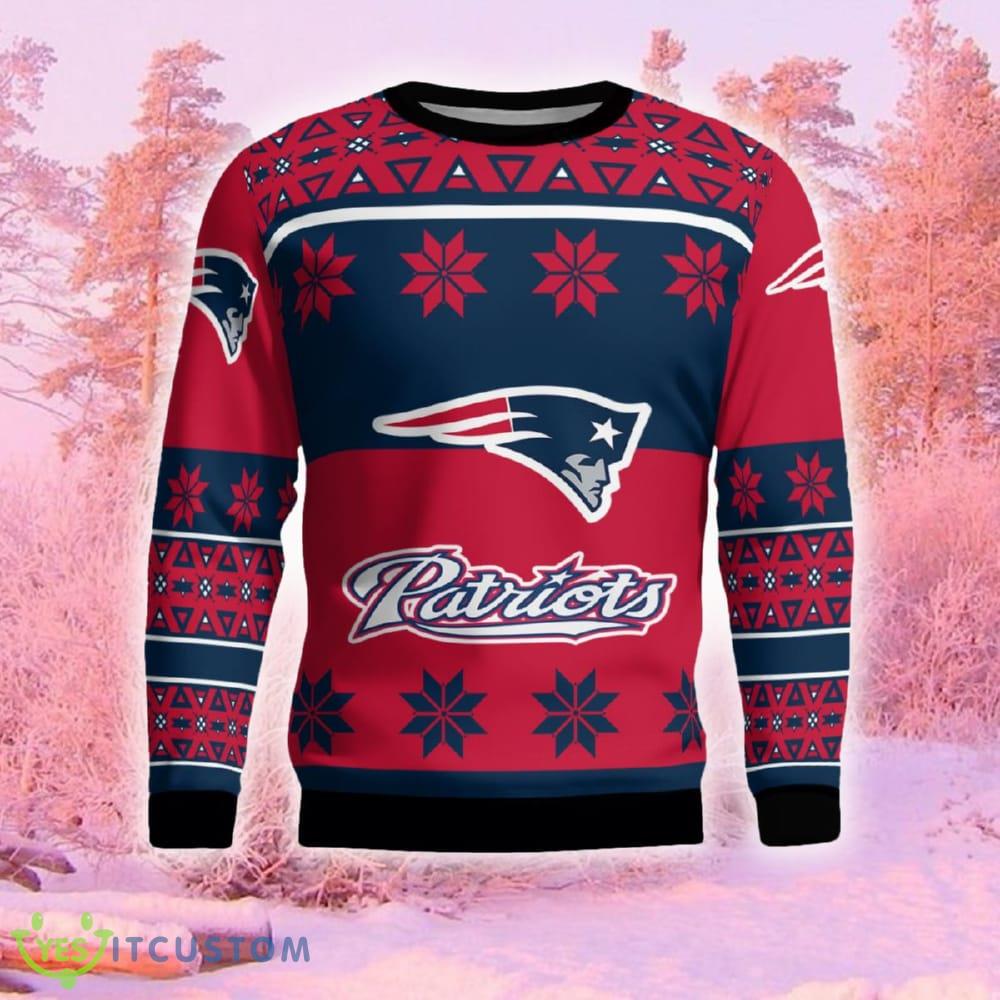 New England Patriots Winter Holidays Funny Ugly Christmas Sweater Gift For Men And Women Gift Holidays 5 New England Patriots Winter Holidays Funny Ugly Christmas Sweater Gift For Men And Women Gift Holidays - New England Patriots Winter Holidays Ugly Sweater Christmas Gift For Fan_2
