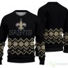 New Orleans Saints Christmas Pattern Hot Trending Ugly Sweater For Fans Product Photo 1