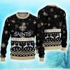 New Orleans Saints Christmas Snow Limited Edition Ugly Sweater Product Photo 1