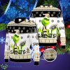 New Orleans Saints NFL Grinch Knit Ugly Christmas Sweater Best Gift For Everyone Product Photo 1