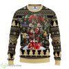 New Orleans Saints Tree Ugly Christmas Fleece Sweater Product Photo 1