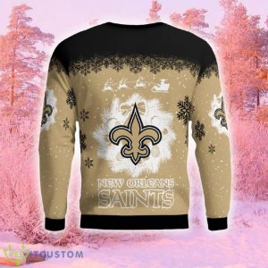 New Orleans Saints Winter is Coming Funny Ugly Christmas Sweater Gift For Men And Women Gift Holidays - New Orleans Saints Winter is Coming Ugly Sweater_3