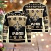 New Orleans Saints Winter Ugly Xmas Sweater For Men And Women - New Orleans Saints Winter Ugly Christmas Sweater Photo 1
