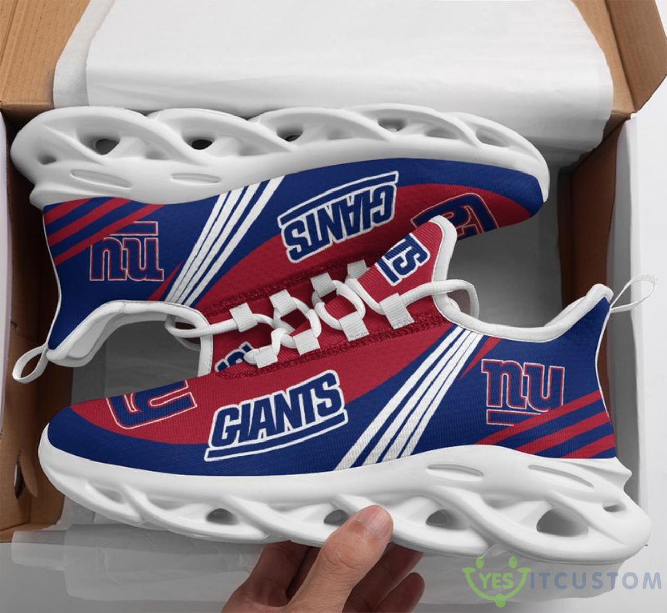 New York Giants Basic Max Soul Shoes 5 New York Giants Basic Max Soul Shoes Product Photo 1