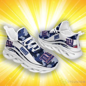 New York Giants Camo Pattern Max Soul Shoes Product Photo 1