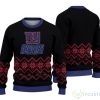 New York Giants Christmas Pattern Hot Trending Ugly Sweater For Fans Product Photo 1