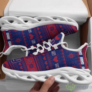 New York Giants Christmas Patterns Max Soul Shoes Product Photo 1