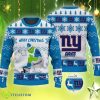 New York Giants Grinch Shitter's Full Toilet Knitted Xmas Blue 3D Sweater - New York Giants Grinch Shitter's Full Toilet Knitted Xmas Blue 3D Sweater