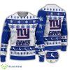 New York Giants Snowflakes Reindeer Pattern Ugly Xmas Sweater For Men And Women - New York Giants Snowflakes Reindeer Pattern Ugly Xmas Sweater For Men And Women
