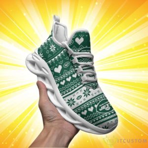 New York Jets Christmas Patterns Max Soul Shoes Product Photo 2