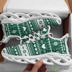 New York Jets Christmas Patterns Max Soul Shoes Product Photo 1
