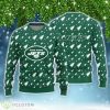 New York Jets Christmas Pine Tree Patterns Ugly Christmas Sweater Product Photo 1
