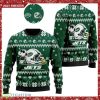 New York Jets NFL Cute The Snoopy Show Football Helmet Knitted Xmas 3D Sweater - New York Jets NFL Cute The Snoopy Show Football Helmet Knitted Xmas 3D Sweater